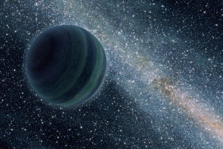 An artistic representation of a rogue planet. (Credit: NASA/JPL-Caltech)