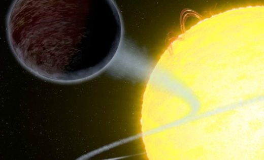 NASA’s Hubble Captures Blistering Pitch-Black Planet