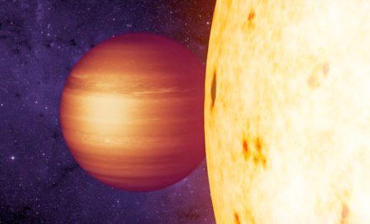 A ‘hot Jupiter’ with unusual winds