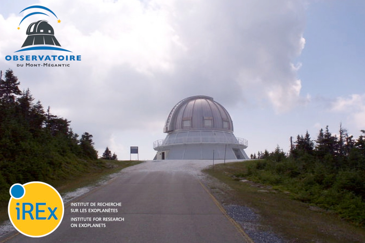 L'Observatoire du Mont-Mégantic. (Crédit: S. Villeneuve)