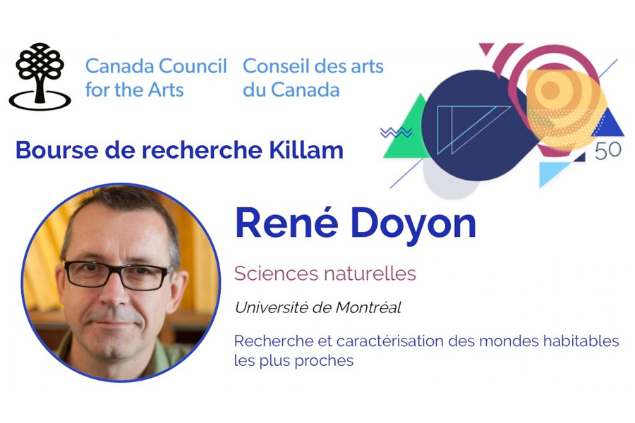René Doyon receives a Killam Research Fellowship