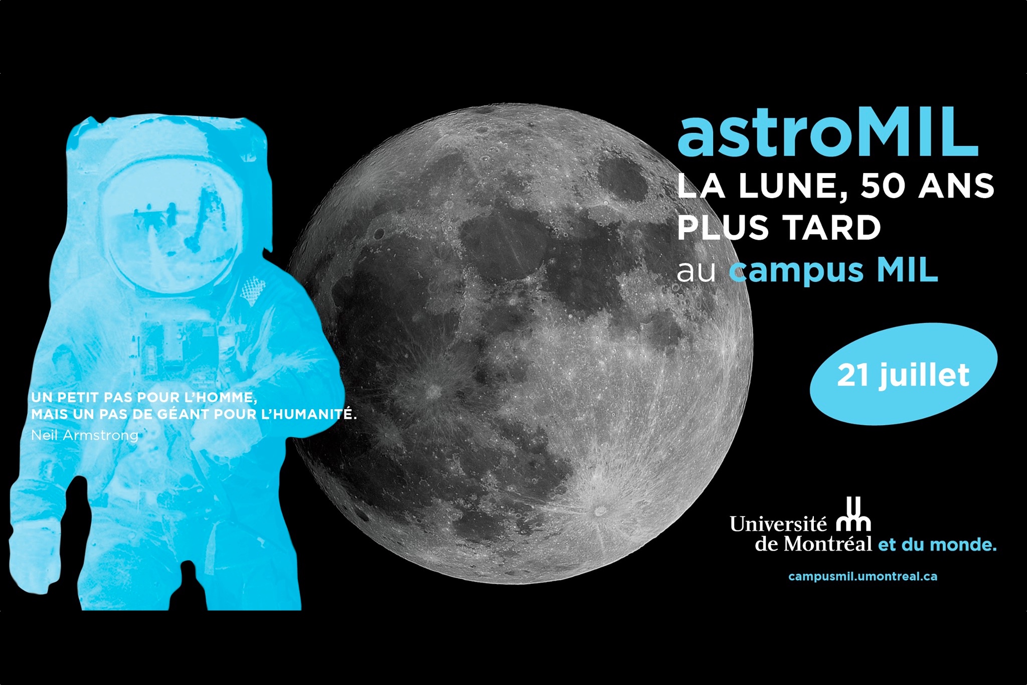 astroMIL 2019: la Lune, 50 ans plus tard