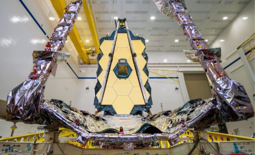 JWST completely assembled for the first time