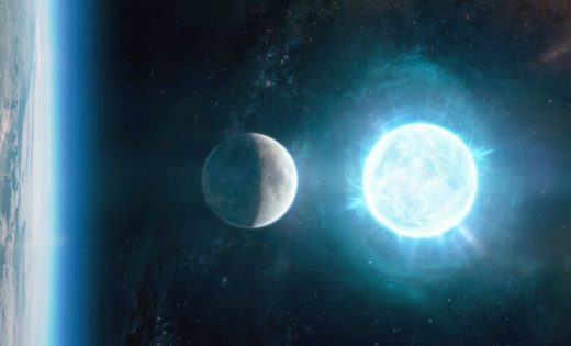 Planet-Devouring Star Reveals Possible Limestone Crumbs
