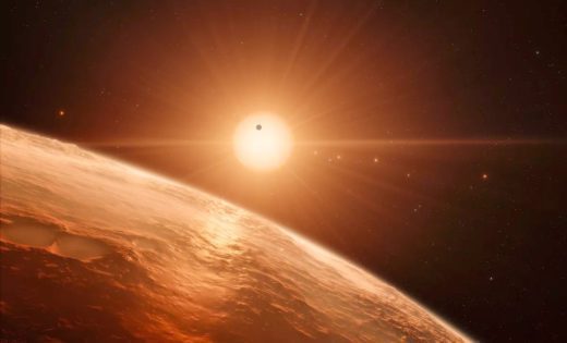 Sept planètes rocheuses autour de l’étoile naine ultra-froide TRAPPIST-1