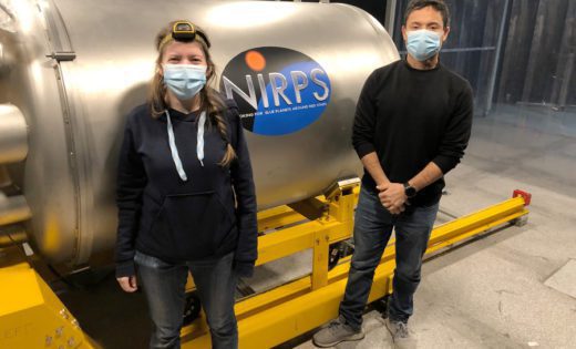 NIRPS en cours d’installation au Chili