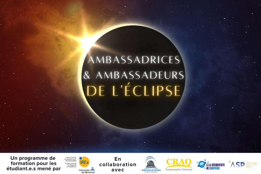 Ambassadrices et Ambassadeurs de l’éclipse – programme de formation