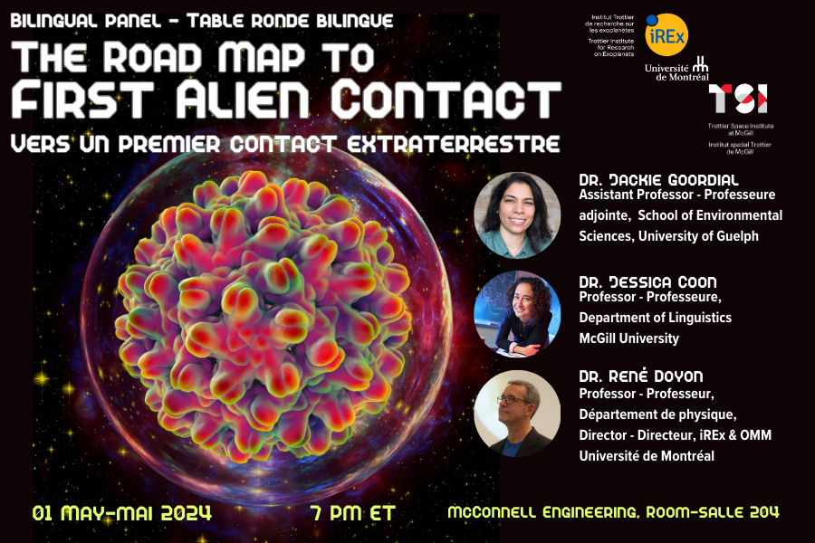 The Road Map to First Alien Contact: A Bilingual Public Panel